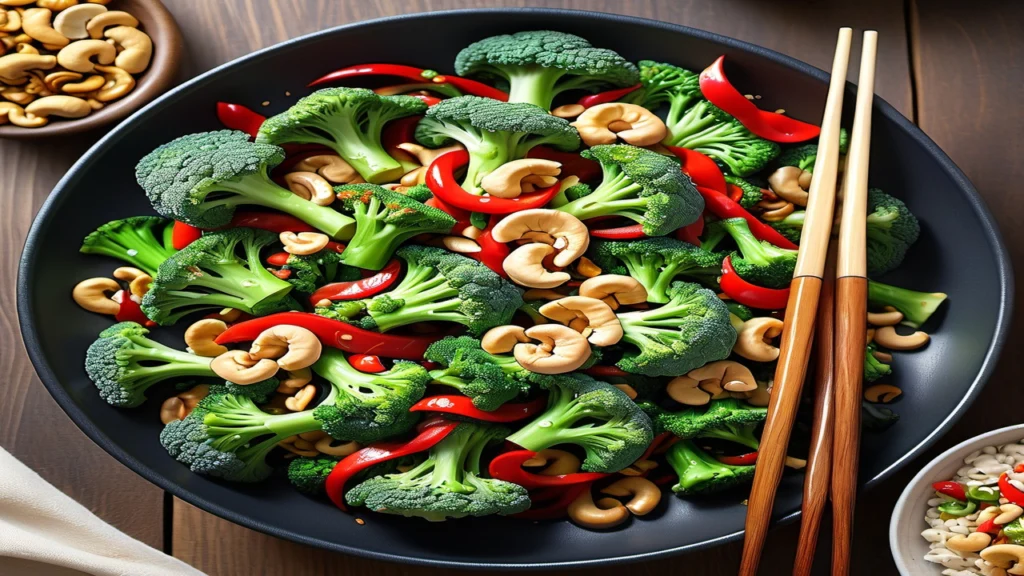 best Broccoli and Cashew Stir-Fry