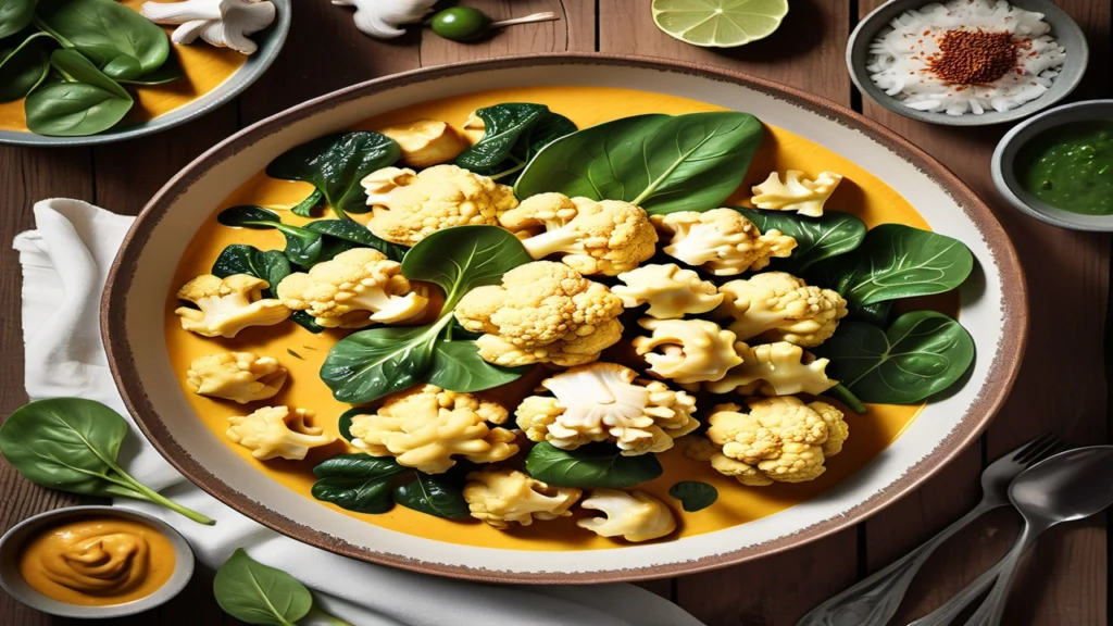 Coconut Curry Cauliflower