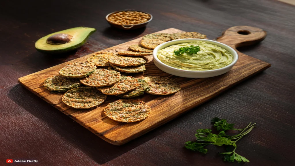 Keto Friendly Vegan Nut Seed Crackers