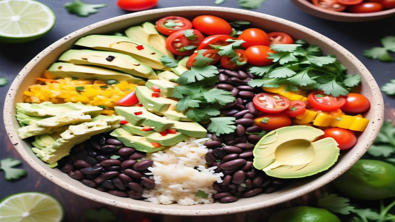 Vegan Keto Burrito Bowl