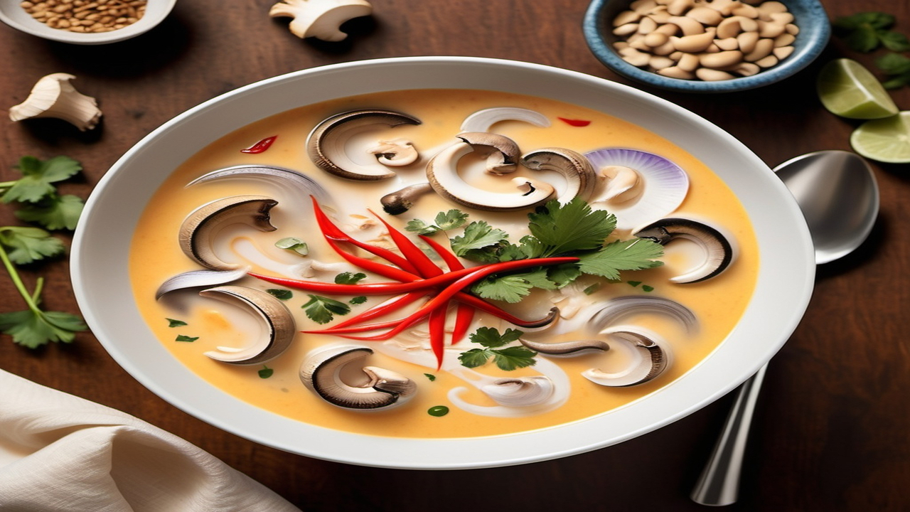 discover the secret of The Best Thai Coconut Soup